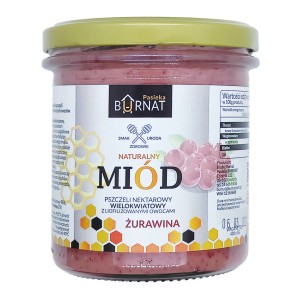 Miód z ŻURAWINĄ